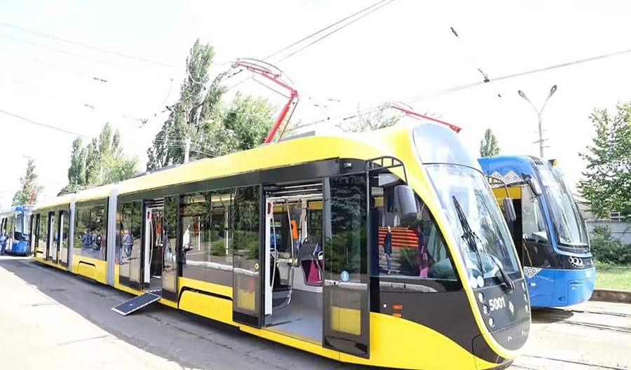 W Kijowie ruszają nowe tramwaje. W tym trzy od Pesy W Kijowie ruszają nowe tramwaje. W tym trzy od Pesy