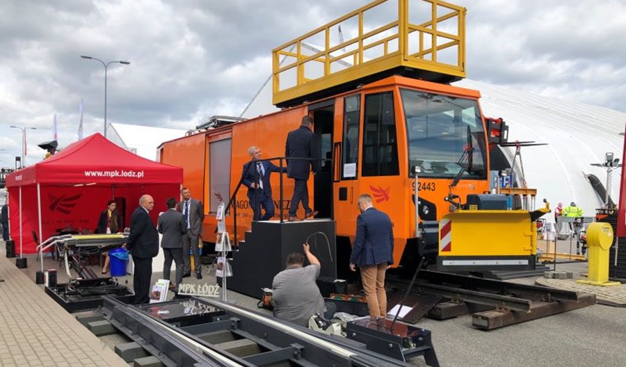 MPK Łódź: Techniczny 805Na na TRAKO 2021 MPK Łódź: Techniczny 805Na na TRAKO 2021