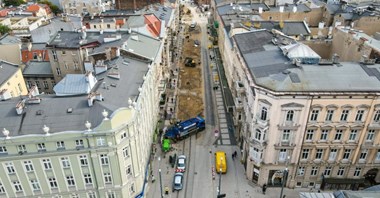 Poznań. Trwają prace na ul. Św. Marcin i Al. Marcinkowskiego