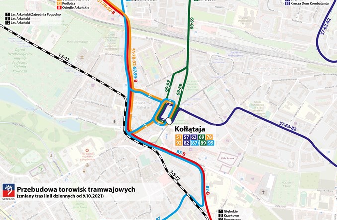 W Szczecinie trwa ogromna modernizacja torowisk
