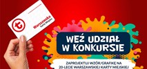 Konkurs - można zaprojektować nową Warszawską Kartę Miejską