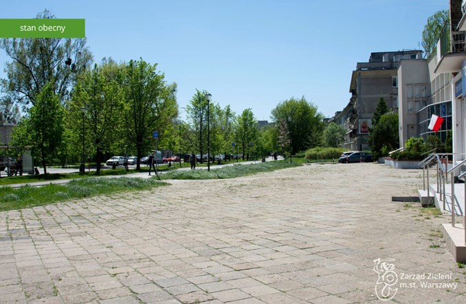 Okolice metra Stare Bielany będą bardziej zielone