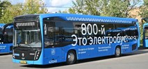 Moskwa ma już 800 elektrobusów. Do końca roku ma być tysiąc