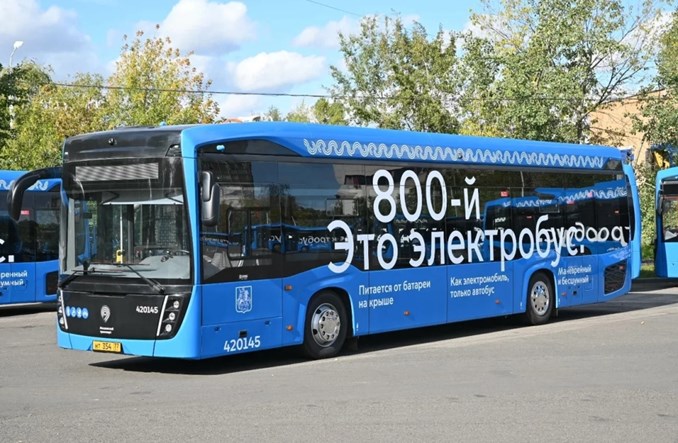 Moskwa ma już 800 elektrobusów. Do końca roku ma być tysiąc