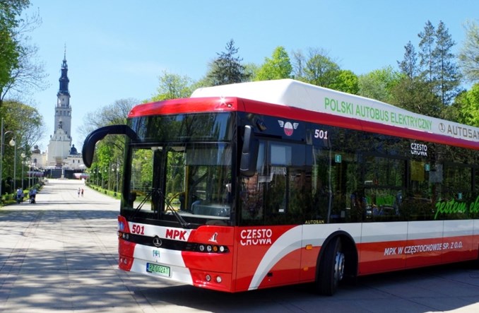 Częstochowa kupuje krótkie elektrobusy