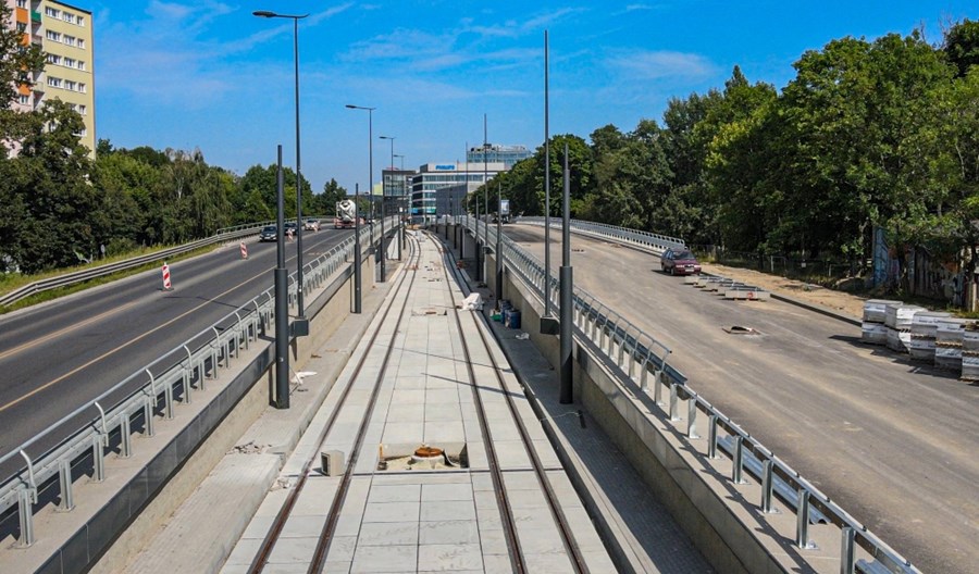 Łódź: Na początku listopada tramwaj wróci na Śmigłego-Rydza Łódź: Na początku listopada tramwaj wróci na Śmigłego-Rydza