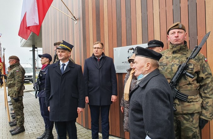 Żołnierz wyklęty patronem dworca w Ciechanowie
