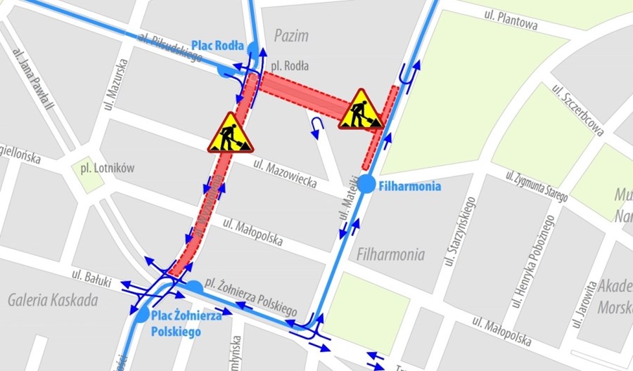 Szczecin: Torowa rewolucja. Tramwaje wracają na część tras Szczecin: Torowa rewolucja. Tramwaje wracają na część tras