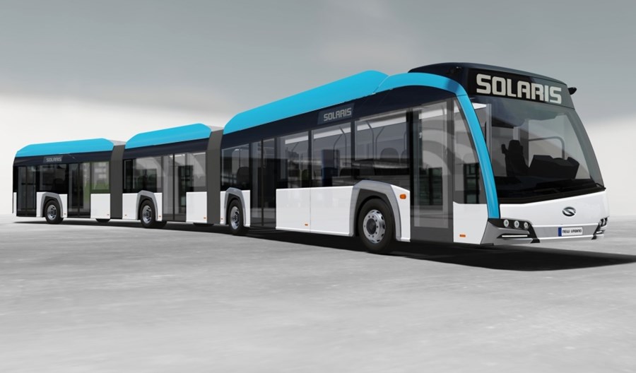 Solaris dostarczy do Danii pierwsze dwuprzegubowe elektrobusy