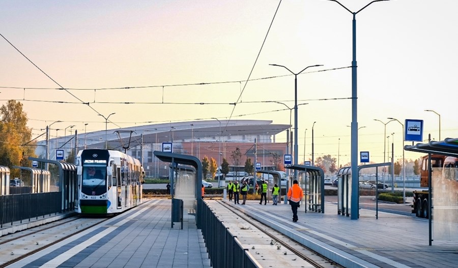 Szczecin: Torowisko na Szafera gotowe na kursowanie tramwajów