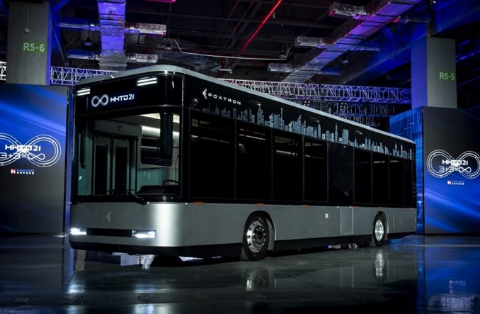 Tajwański autobus elektryczny