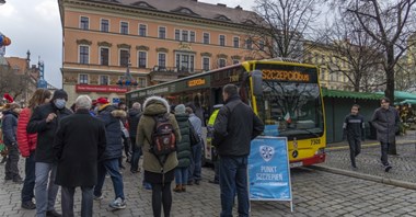 Ponad 10 000 zaszczepionych we wrocławskim mobilnym punkcie szczepień