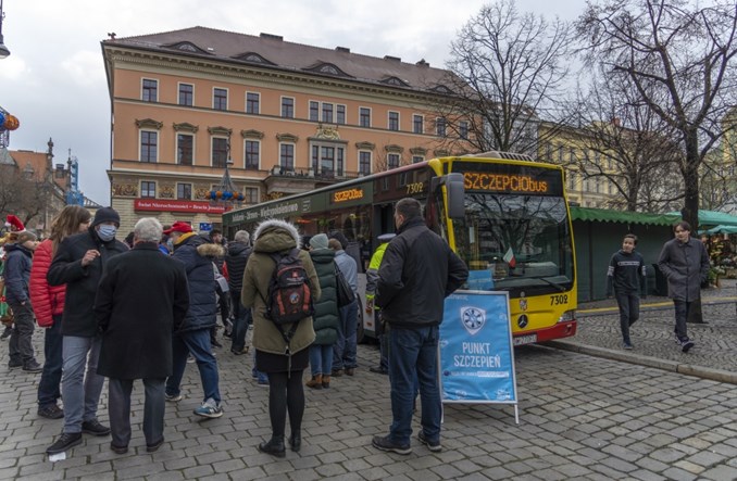Ponad 10 000 zaszczepionych we wrocławskim mobilnym punkcie szczepień