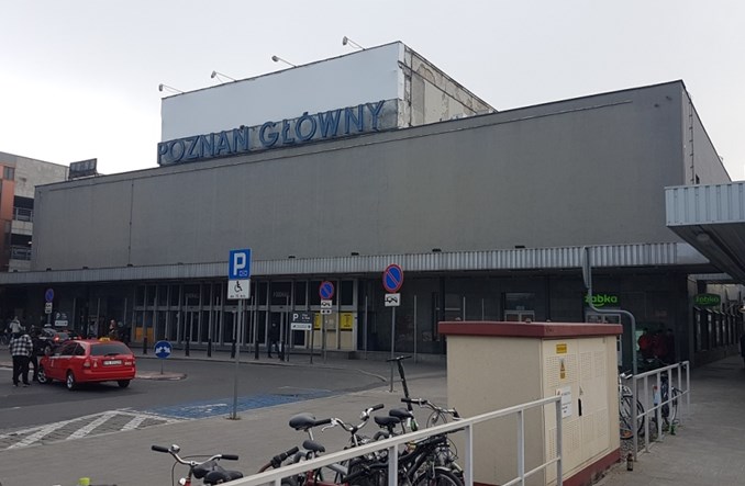 Nowa numeracja peronów na stacji Poznań Główny wiosną 2022 roku