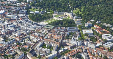 W Karlsruhe to samochody proszą o zielone światło