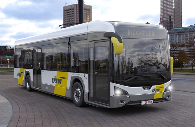 VDL dostarczy kolejne autobusy elektryczne do Belgii