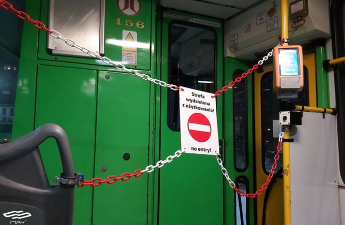 W poznańskiej komunikacji zbiorowej wróciły strefy buforowe