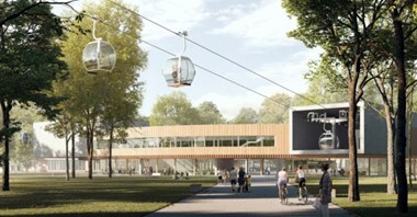 Warszawa: Praga Północ chce kolei gondolowej nad Wisłą