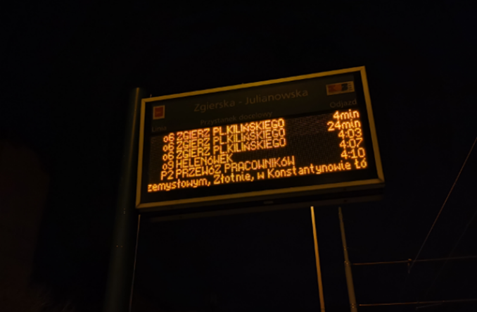 Zgierz: Tramwaj nie zawsze szybszy od autobusu zastępczego 