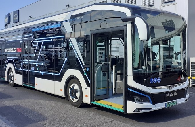 Bydgoszcz testuje elektrycznego Mana