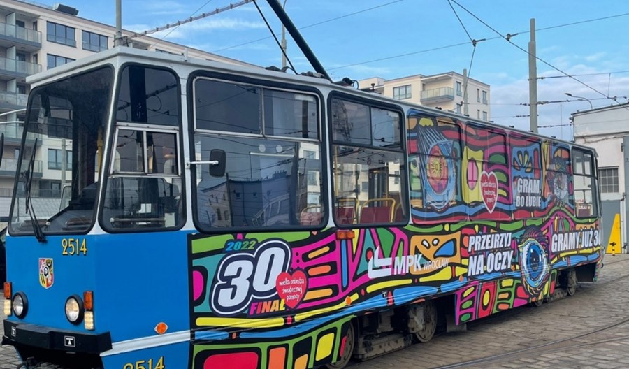 Kup kultowy tramwaj wrocławskiego MPK i wesprzyj WOŚP Kup kultowy tramwaj wrocławskiego MPK i wesprzyj WOŚP