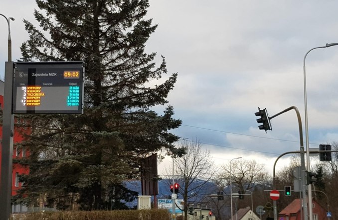 Trapeze Poland: nowe tablice MZK w Jeleniej Górze