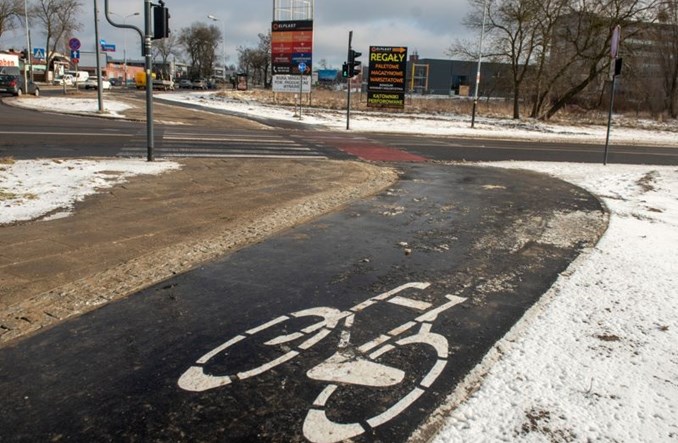 Łódź: Uzupełniona droga rowerowa na Sikawie