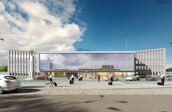 Rusza tymczasowy dworzec kolejowy w Kielcach