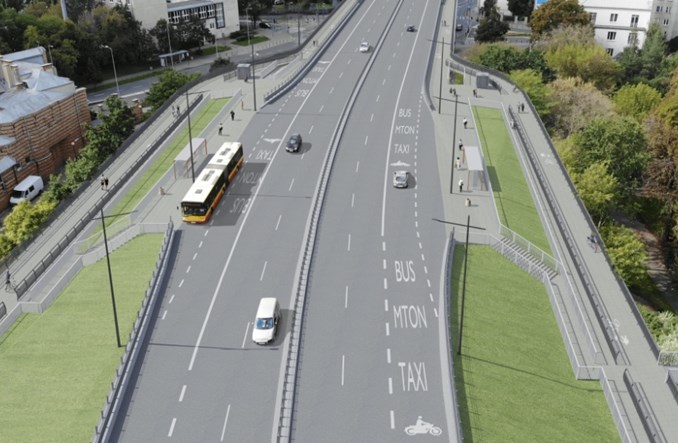 Warszawa: Przebudowa wiaduktów Trasy Łazienkowskiej. Duże zmiany w komunikacji