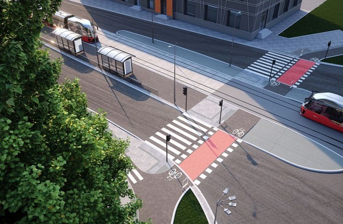 Łódź z ofertami na remont dalszego odcinka torów w al. Rydza-Śmigłego