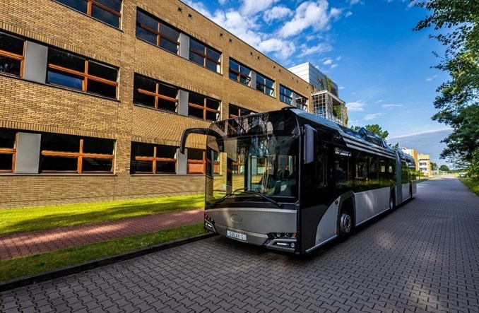 Testy elektrobusa na liniach aglomeracyjnych łączących Wrocław z Długołęką