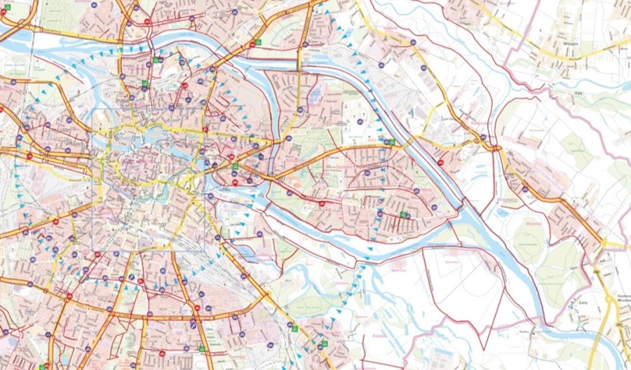 Wrocław z nową wersją rowerowej mapy miasta Wrocław z nową wersją rowerowej mapy miasta