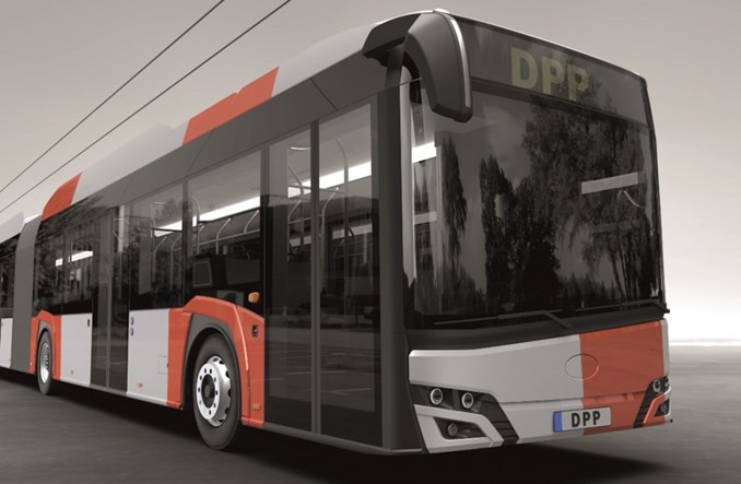 Škoda i Solaris dostarczą dwuprzegubowe trolejbusy do Pragi