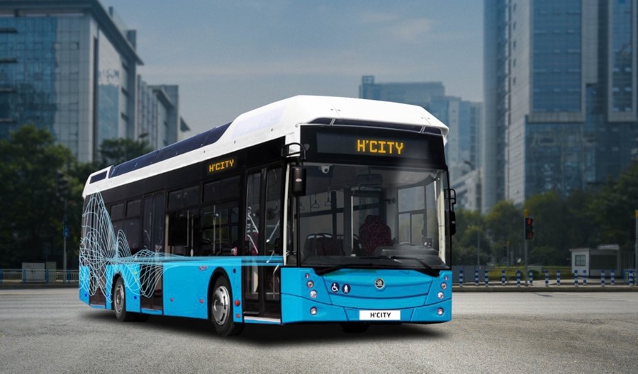 Praga przetestuje autobus wodorowy Škody Praga przetestuje autobus wodorowy Škody