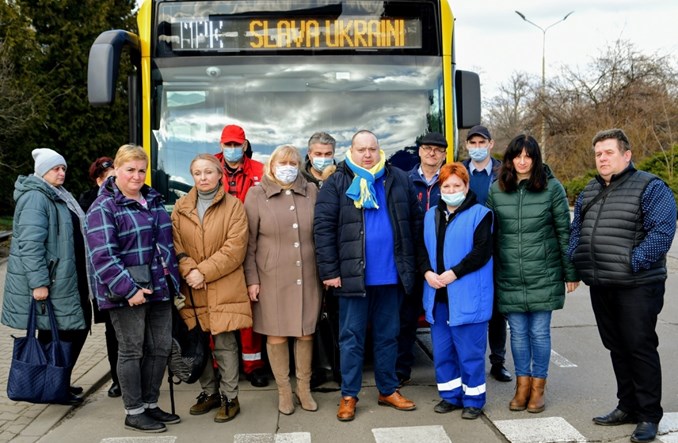 Solidarni z Ukrainą. MPK Wrocław wspiera swoich pracowników