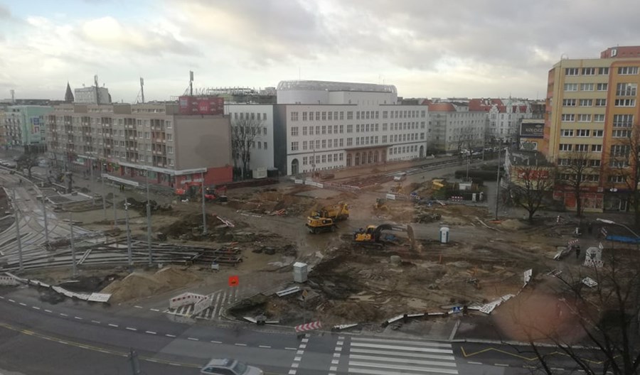 Kolejny raport z torowej rewolucji w Szczecinie Kolejny raport z torowej rewolucji w Szczecinie