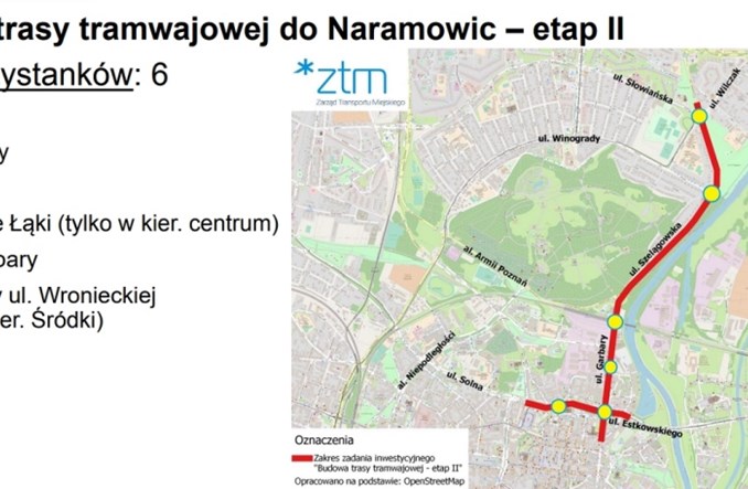 Nawet 770 mln złotych za drugi etap tramwaju na Naramowice. Dlaczego?