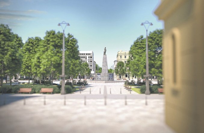 Łódź szykuje się do umowy na zielony pl. Wolności. Zniknie rondo tramwajowe