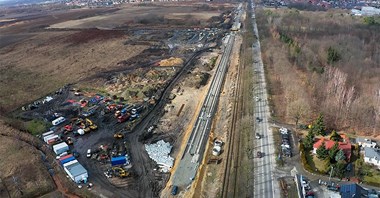 Wrocław. Oś Zachodnia i torowisko na Kosmonautów nabiera kształtów