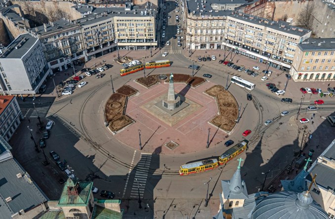 Łódź: Jest umowa na pl. Wolności. Dużo zieleni i mniej torów