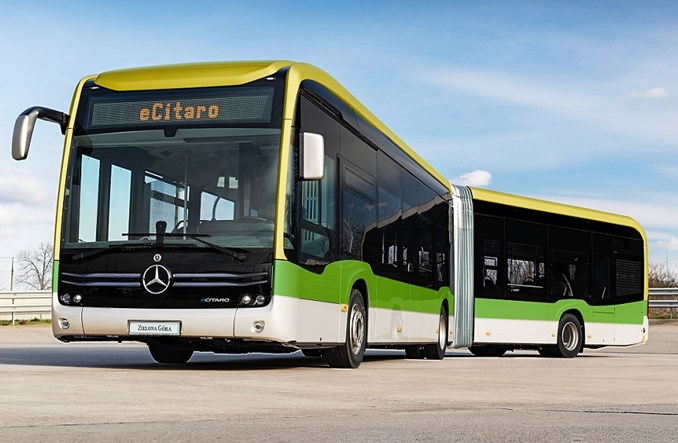 Umowa na elektryczne Mercedesy dla Zielonej Góry podpisana