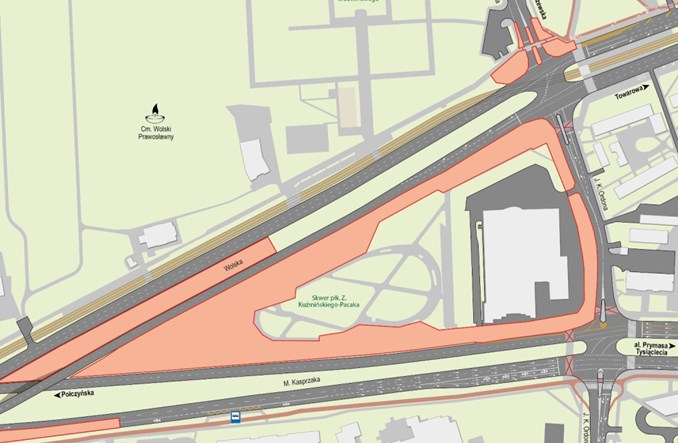 Warszawa: Kolejny etap prac przy budowie tramwaju na Kasprzaka