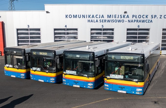 Płock przekazał 4 autobusy dla ukraińskich miast