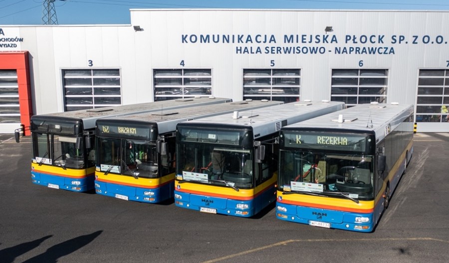 Płock przekazał 4 autobusy dla ukraińskich miast Płock przekazał 4 autobusy dla ukraińskich miast