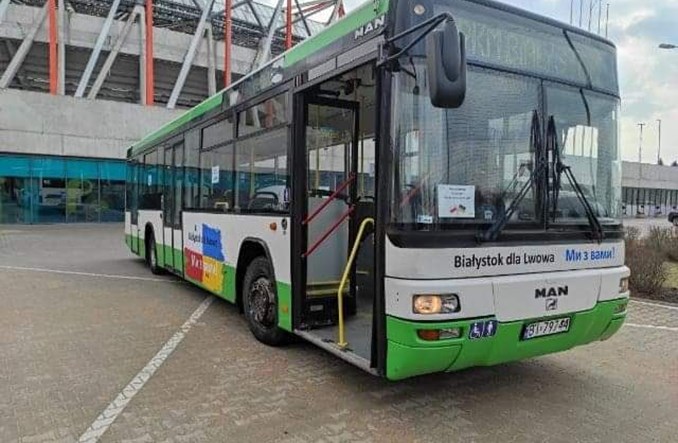 Białystok przekazuje dwa miejskie Many dla Lwowa