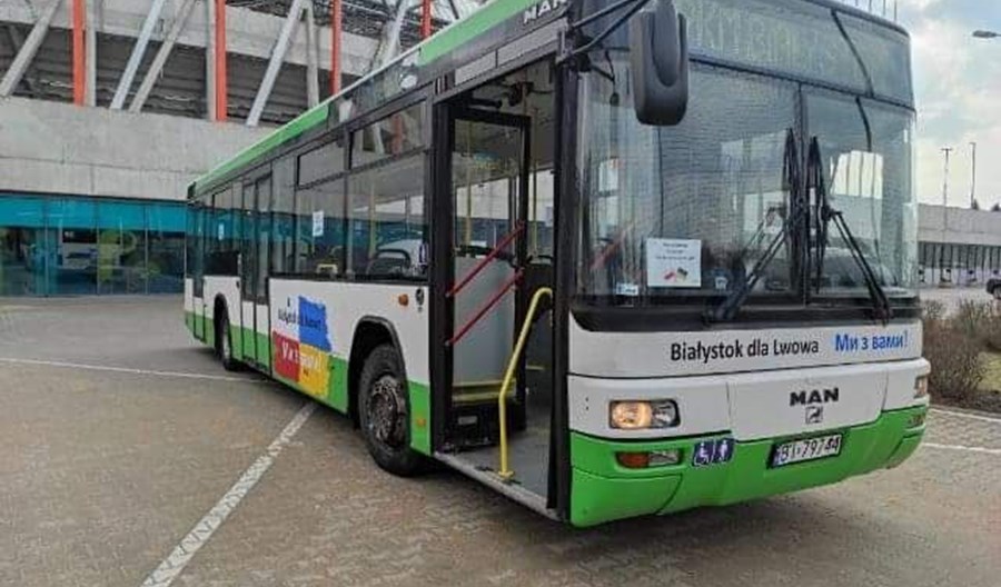 Białystok przekazuje dwa miejskie Many dla Lwowa Białystok przekazuje dwa miejskie Many dla Lwowa