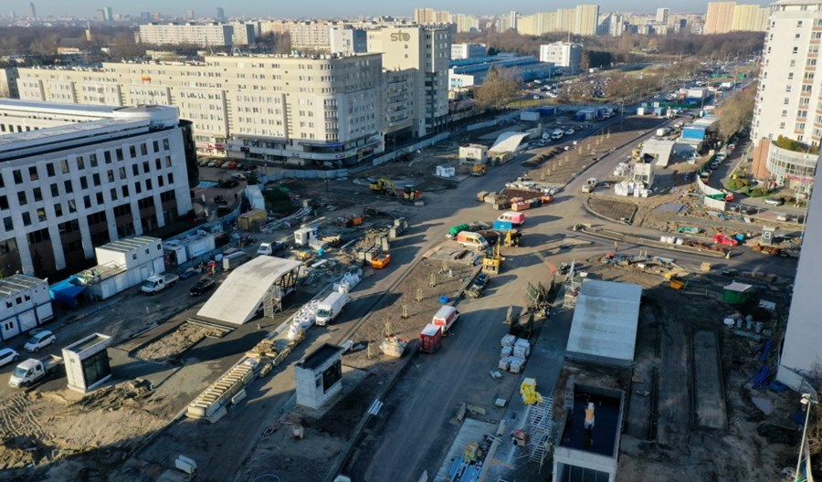 Warszawa: Porządki po budowie II linii metra na Targówku