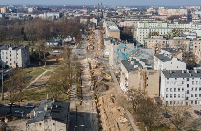 Łódź: Prace na Wojska Polskiego zgodnie z planem