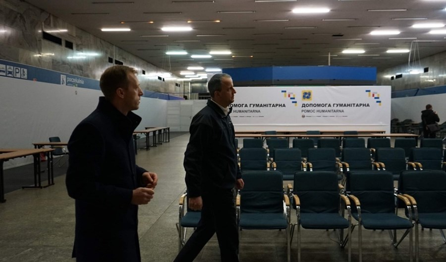 Stary dworzec w Poznaniu oficjalnie otwarty dla ofiar wojny w Ukrainie Stary dworzec w Poznaniu oficjalnie otwarty dla ofiar wojny w Ukrainie