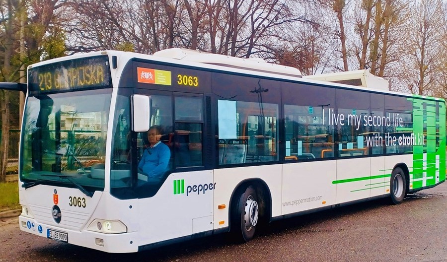 Gdańsk zaczyna testy Mercedesa po e-konwersji Gdańsk zaczyna testy Mercedesa po e-konwersji
